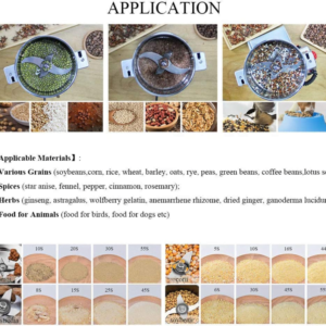 300G Electric Grain Mill Grinder Safety Upgraded Spice Grinder Pulverizer Stainl - Image 9