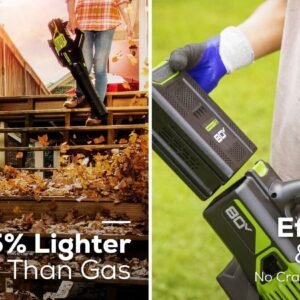 Greenworks Pro 80V 730CFM Leaf Blower w/ 2.5Ah Battery & Rapid Charger (Renewed) - Image 3