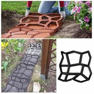 Garden Driveway Paving Pavement Mold Concrete Step Stone Path Maker Walkway Mold - Image 2