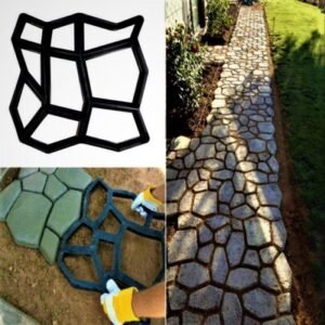 Garden Driveway Paving Pavement Mold Concrete Step Stone Path Maker Walkway Mold - Image 7