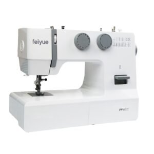 Feiyue FYe310 Sewing Machine - Powerful 100W Motor - 24 Stitches - White/Grey - Image 3