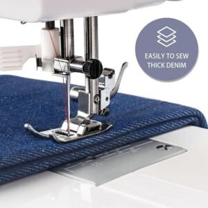 Feiyue FYe310 Sewing Machine - Powerful 100W Motor - 24 Stitches - White/Grey - Image 18