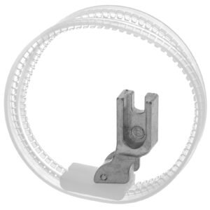 Industrial Sewing Machine Ring Presser Foot Roller PVC Leather Spare Part Puffer - Image 2