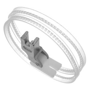 Industrial Sewing Machine Ring Presser Foot Roller PVC Leather Spare Part Puffer - Image 3
