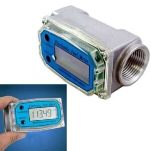 Turbine Digital Diesel Fuel Flow Meter Oval Gear Flow Gauge BSPT/NPT 1" 200L/Min - Image 7