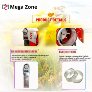 Rice Mill + Disc Mill w/ 7.5HP Gasoline Engine 6N2018X-9FC21-G - Image 10