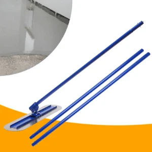 Bull Float Concrete Float 48 x 12 Concrete Tool Trowel 3 Handle 1.8M Finish - Image 4