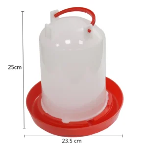 Chicken Drinker Quail drinking equipment Waterer Poultry Water Drinker Farm Animal Poultry Feeding tool Chicken Water barrel 1Pc - Image 3