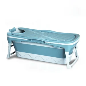 Household Bathroom Folding Bathtub Adult Large Bath Bucket Full Body Bath Bucket Bath Basin Thickened Portable Bathtub - Image 3