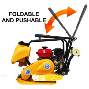 Portable compacted slope road plate roller 120kg best-selling compactor - Image 6