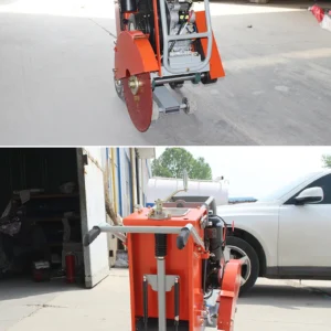New Diesgn Gasoline Engine Road Cutting Machine Concrete Floor Saw Asphalt Cutter - Image 3