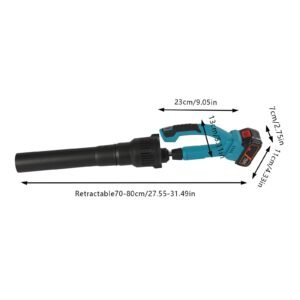 Cordless Leaf Blower Black & Decker Lightweight Rechargeable Lithium Battery NEW - Image 25