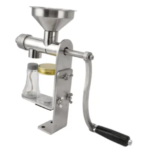 Manual Oil Press Machine Stainless Steel Cold Hot Press Oil Maker for Nuts Seed Home Oil Presser Maker Machine - Image 2