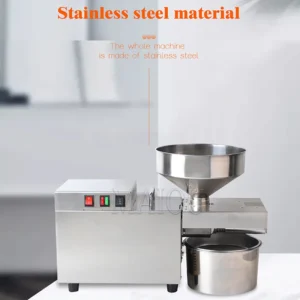 Automatic Oil Press Household FLaxseed Oil Extractor Peanut Oil Press Cold Press Oil Machine 1500W