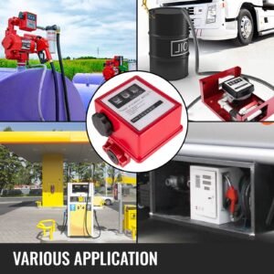 GPM Mechanical Fuel Flow Meter 3-Digital Fuel Transfer Meter 50 PSI - Image 19