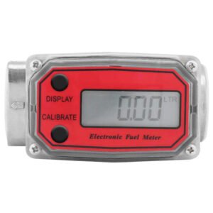4.13” Turbine Digital Diesel Fuel Flow Meter Oval Gear Flow Gauge NPT