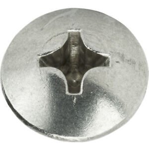 #0 Truss Head Sheet Metal Screws Self Tapping Phillips Stainless Steel All Sizes - Image 3