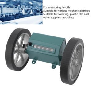 Meter Counter Z96 Textile Machines Length Counter Measuring Wheels Green 9999.9 - Image 19