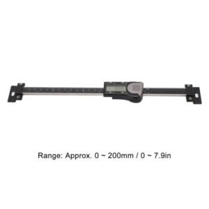 Industrial Vernier Caliper Digital Horizontal Measuring Gauge Ruler Tool 0‑200mm - Image 6