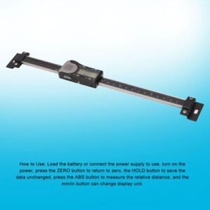 Industrial Vernier Caliper Digital Horizontal Measuring Gauge Ruler Tool 0‑200mm - Image 19