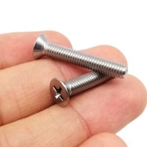 M2-M6 304 A2-70 Stainless Steel Cross Phillips Flat Countersunk Head Bolt Screw - Image 2