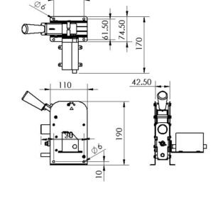 Length counter meter wire cable hose ribbon rope measuring device metric type - Image 9