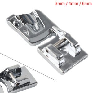 Narrow Hemmer Hem Snap On Foot Feet For Brother Sewing Machines #SA126 gm