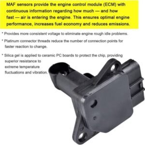 Mass Air Flow Meter OEM 22204-22010 MAF Sensor for Toyota CAMRY Lexus Scion - Image 3