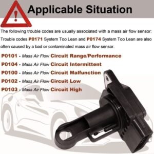 Mass Air Flow Meter OEM 22204-22010 MAF Sensor for Toyota CAMRY Lexus Scion - Image 5