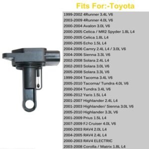 Mass Air Flow Meter OEM 22204-22010 MAF Sensor for Toyota CAMRY Lexus Scion - Image 7