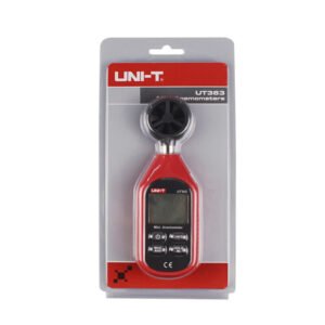 UNI-T UT363 Digital Anemometer Air Flow Wind Meter Temperature Test LCD Display - Image 7