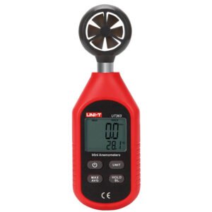 UNI-T UT363 Digital Anemometer Air Flow Wind Meter Temperature Test LCD Display - Image 1