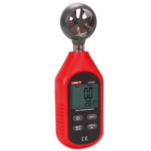 UNI-T UT363 Digital Anemometer Air Flow Wind Meter Temperature Test LCD Display - Image 3