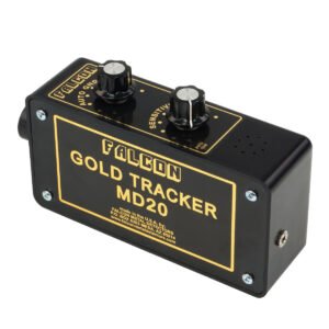 Falcon Gold Tracker MD20 Metal Detector 300kHz w/ Handle, Headphones & Holster - Image 9