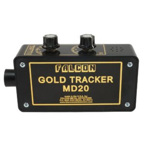 Falcon Gold Tracker MD20 Metal Detector 300kHz w/ Handle, Headphones & Holster - Image 11